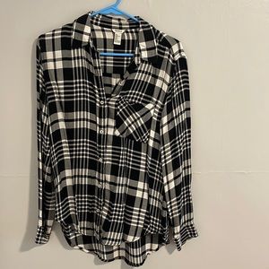 Long sleeve flannel